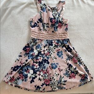 JCPenney Pink Floral Dress